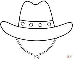 Cowboy hat coloring page free printable coloring pages free printable coloring pages free printable coloring coloring pages