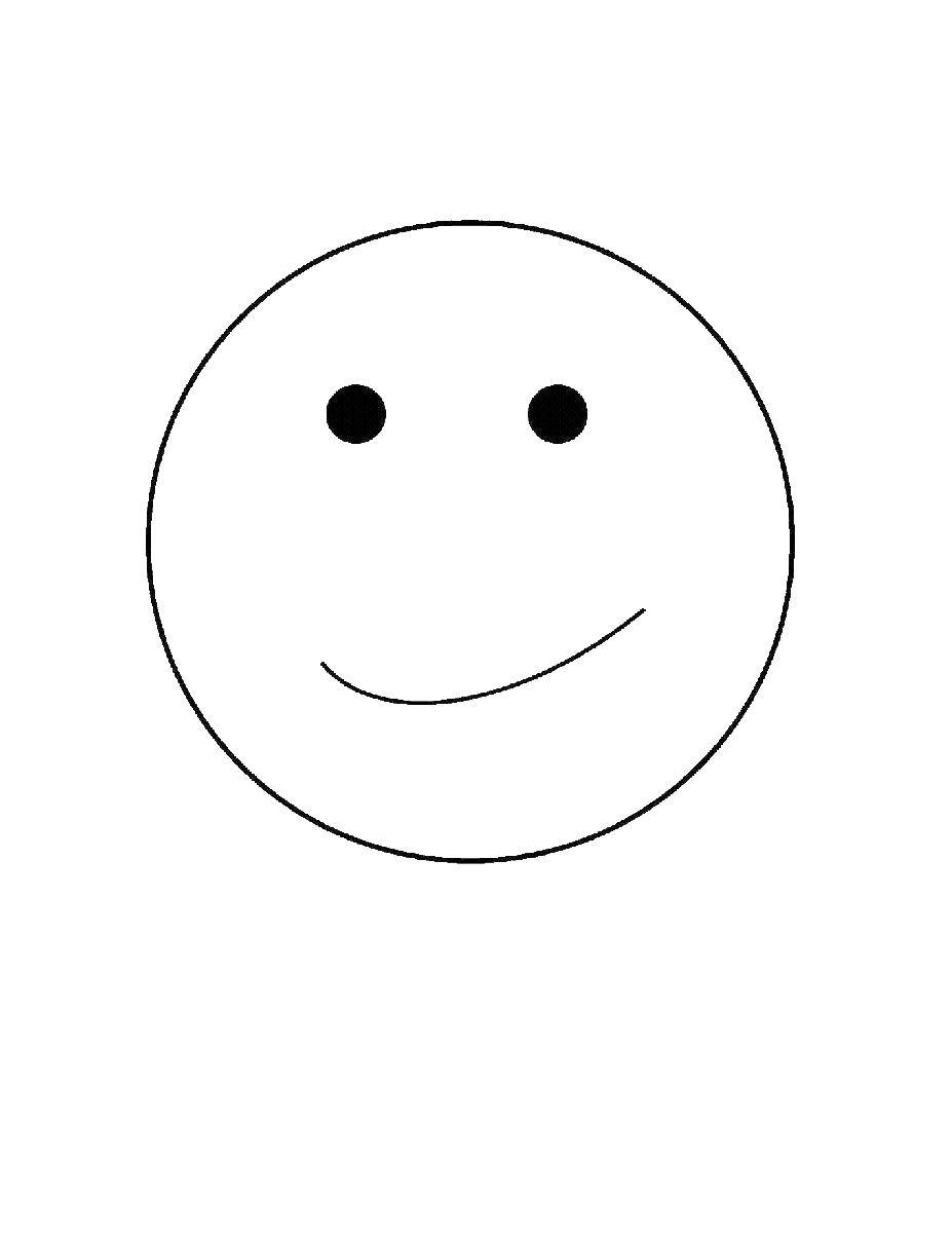 Online coloring pages coloring page smiley face download print coloring page