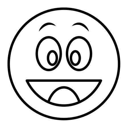 Smiley face coloring pages stock illustrations cliparts and royalty free smiley face coloring pages vectors