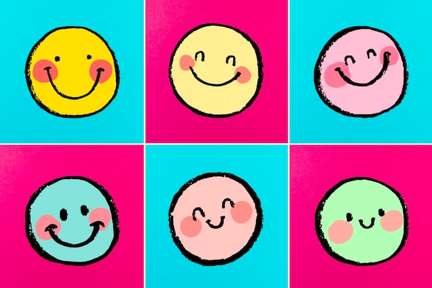 Cute emoji coloring pages pictures