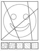 Smiley pop art coloring page free printable coloring pages