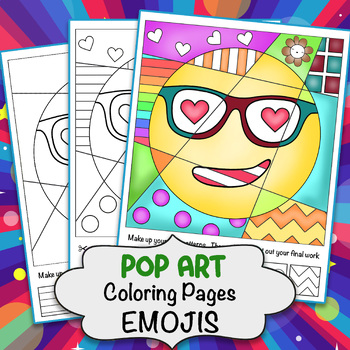 Emoji coloring pages