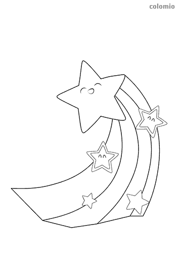 Stars coloring pages free printable star coloring sheets
