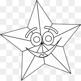 Smiling star png