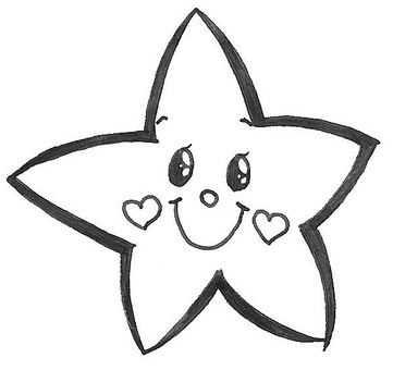 Free vectors blue smile star
