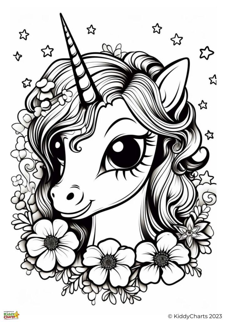 Coloring pages of unicorn ideas free to download