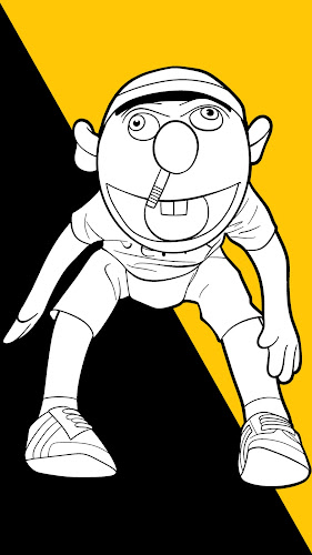 How to draw jeffy
