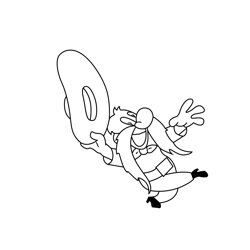 Yosemite sam coloring pages for kids printable free download