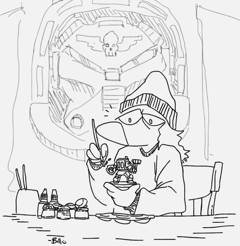 Paint your terminators for the emperor by unfunnybill