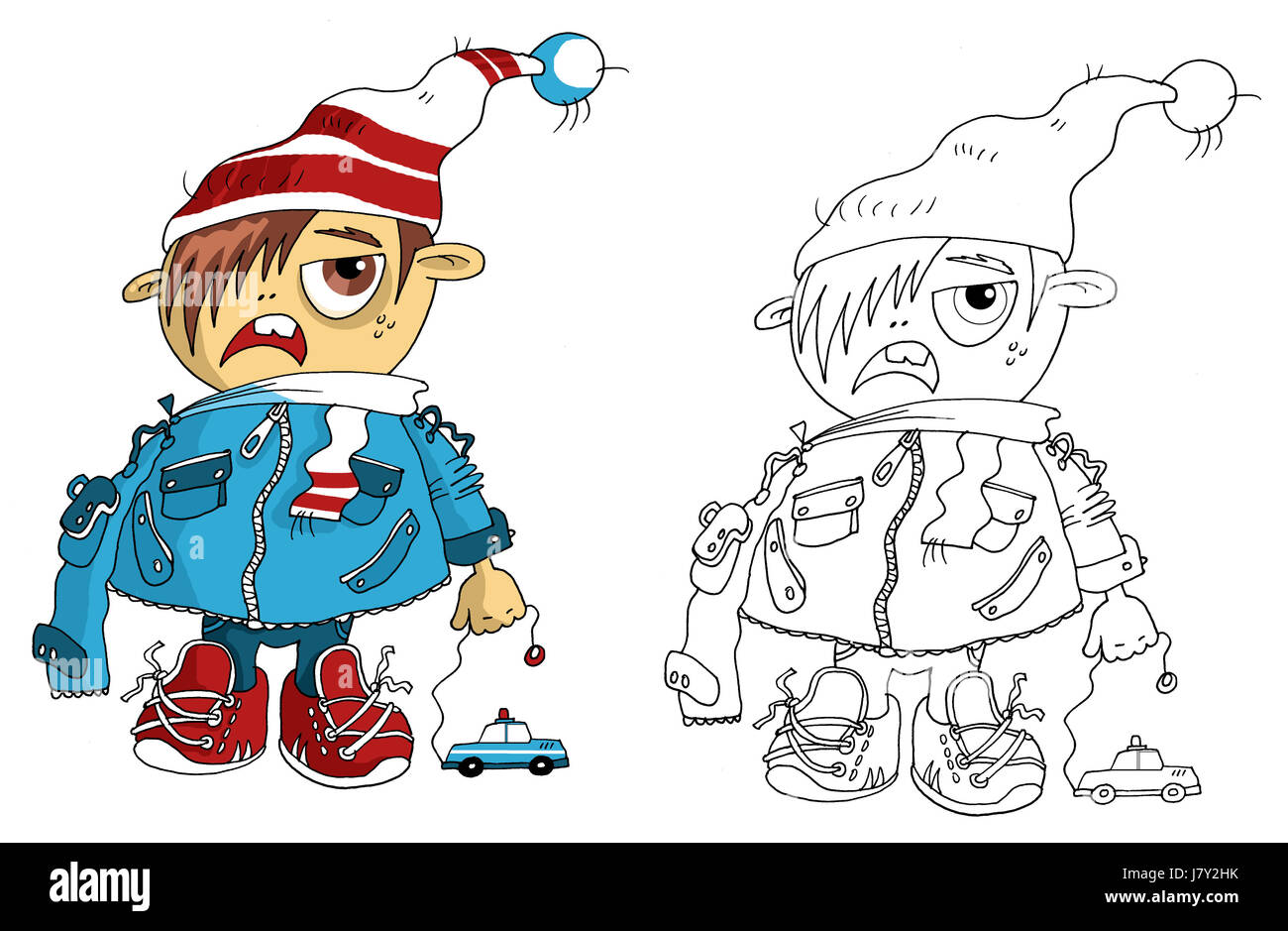Smart toy teen cut out stock images pictures