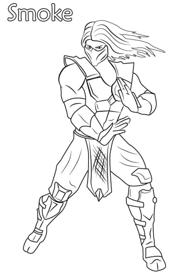 Mortal kombat coloring pages printable for free download