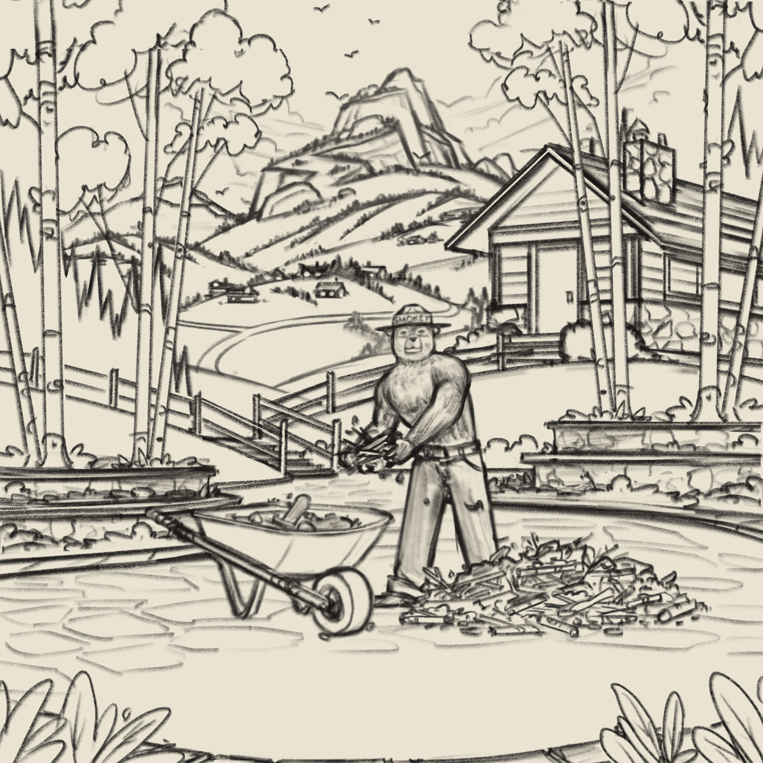Smokey bear â orlin culture shop
