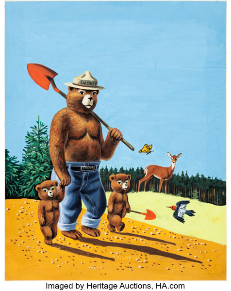 Ricrd scarry smokey the bear cut