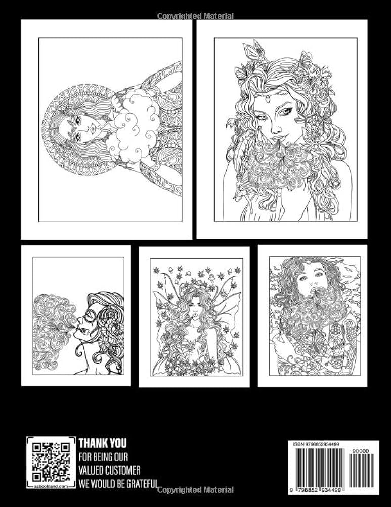 Smoking girl coloring book stoner coloring pages with vivid illustrations for adults to have fun and relax ideal gift for birthdays day cook aqsa books