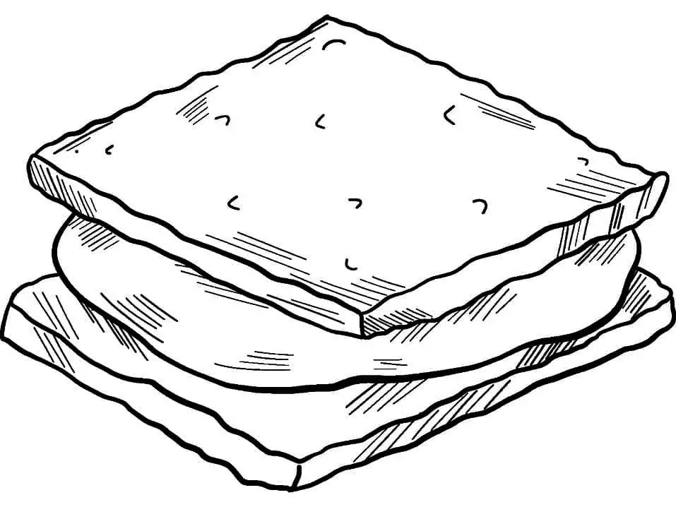 Smores malvorlagen