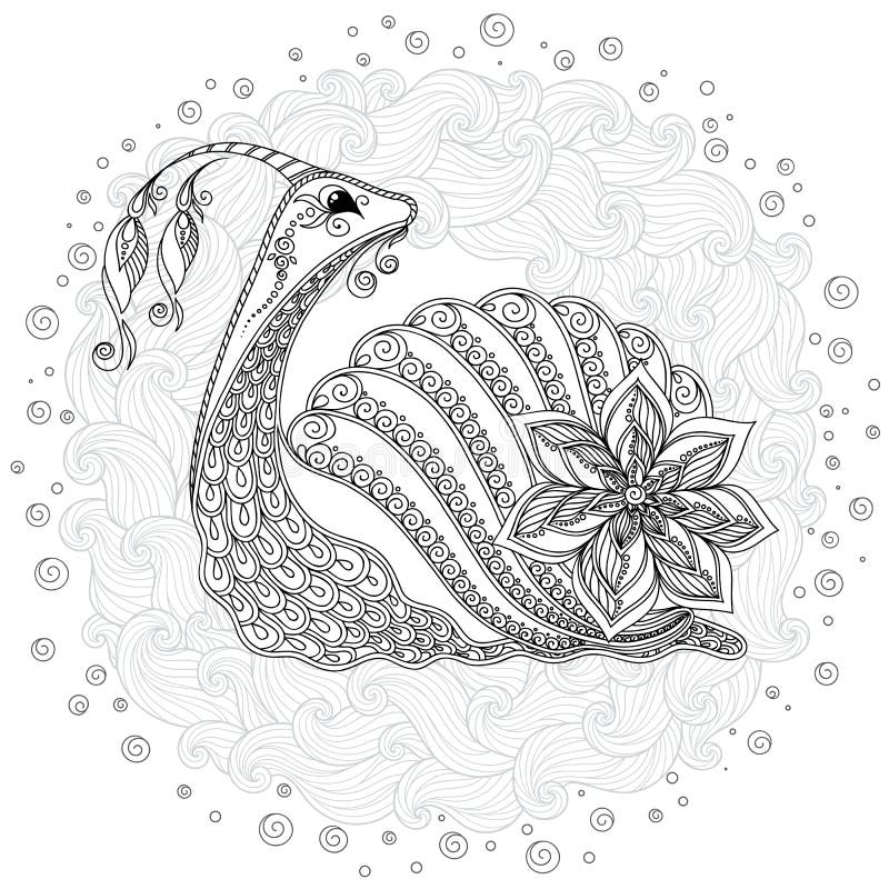 Snail illustration stock illustrations â snail illustration stock illustrations vectors clipart