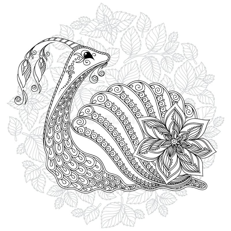 Illustration of a snail stock vector illustration of abstract