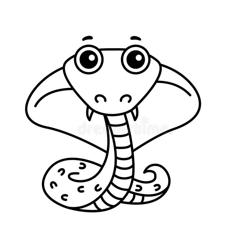 Snake colouring page stock illustrations â snake colouring page stock illustrations vectors clipart
