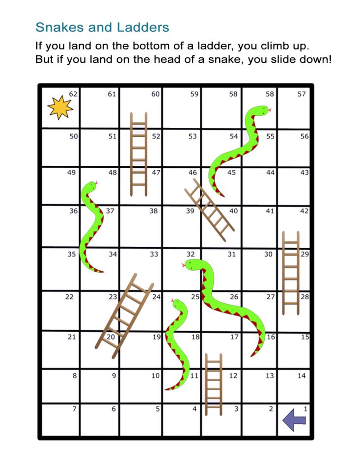 Printable board games