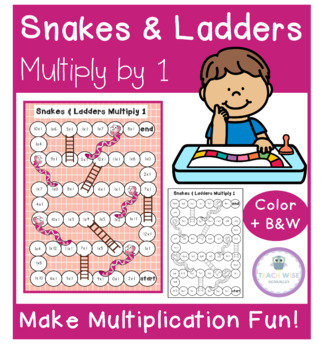 Snakes and ladders printable tpt