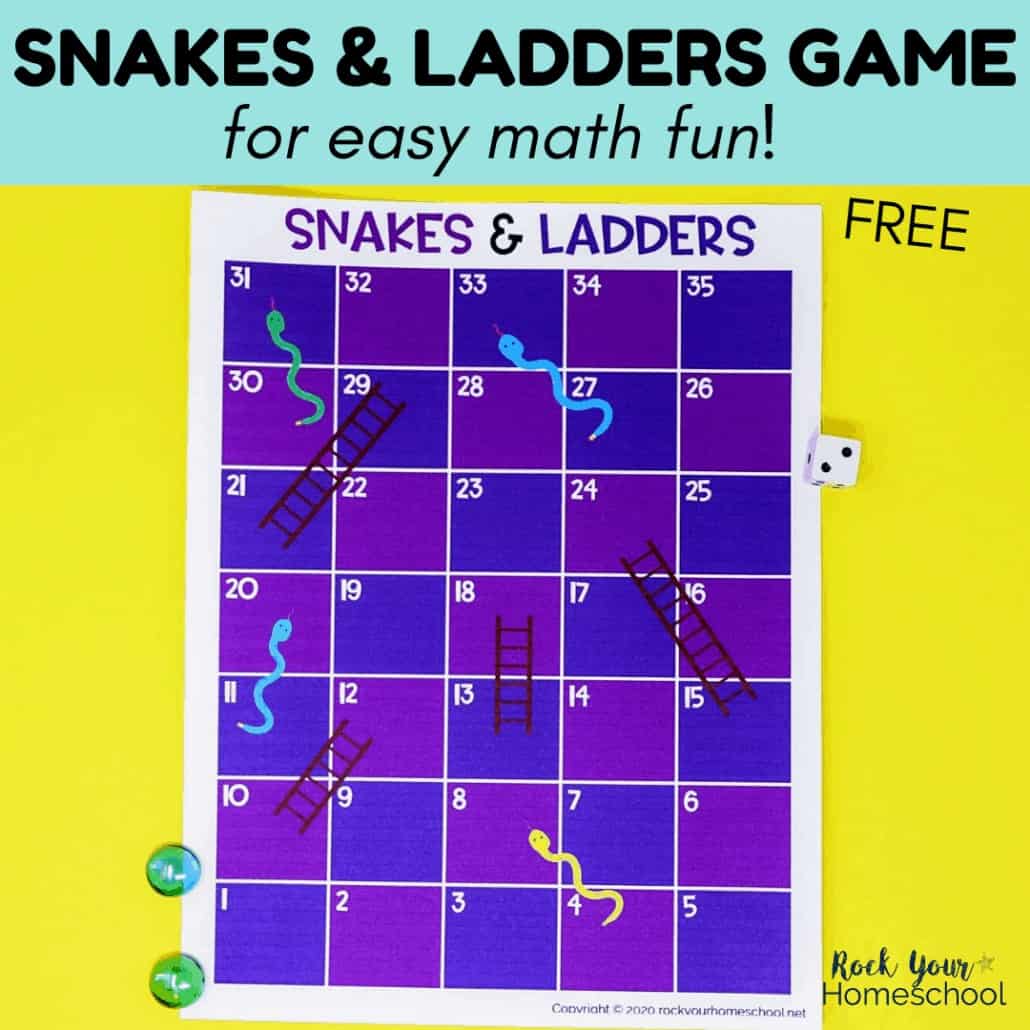 Snakes and ladders game
