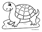 Turtle coloring pages