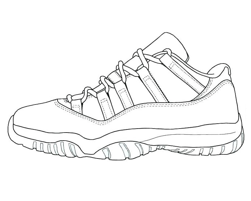 Sneaker coloring pages by coloringpageswk on