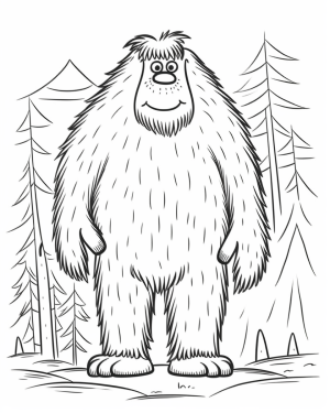 Printable sasquatch pages