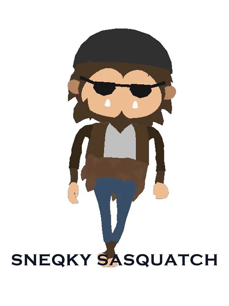 Sneaky sasquatch fanart merch for kids kids t