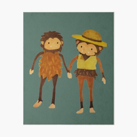 Sneaky sasquatch art board print for sale by juniorboyle