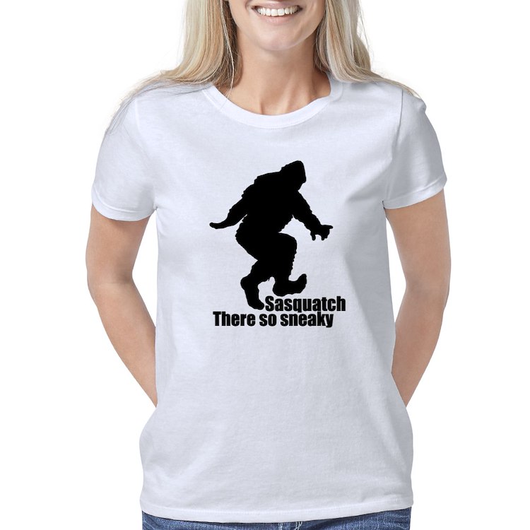 Sneaky sasquatch womens classic t