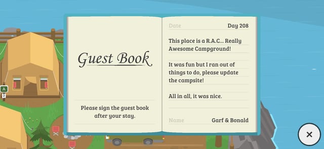 Anyone else read their reviews for the campsite rsneakysasquatch