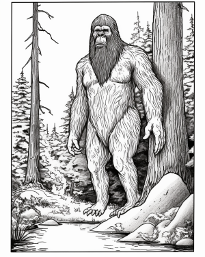 Printable sasquatch pages