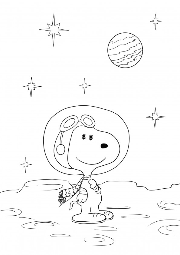 Peanuts for coloring pages
