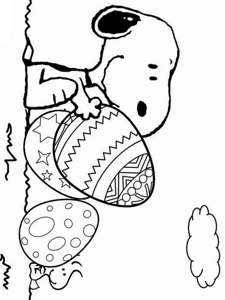 Snoopy coloring pages