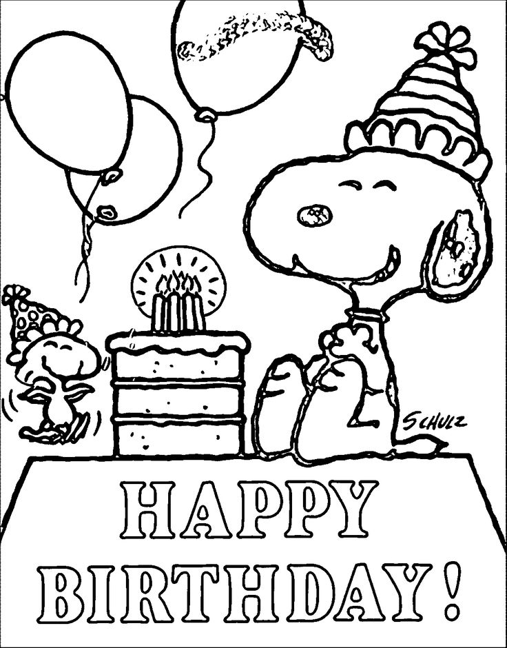 Funny snoopy coloring pages pdf to print