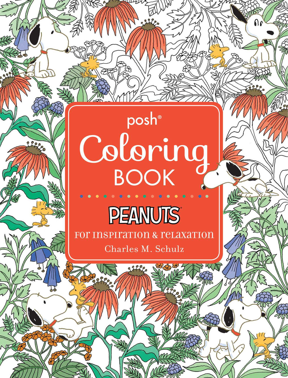 Buy posh adult coloring book peanuts for ins in bulk