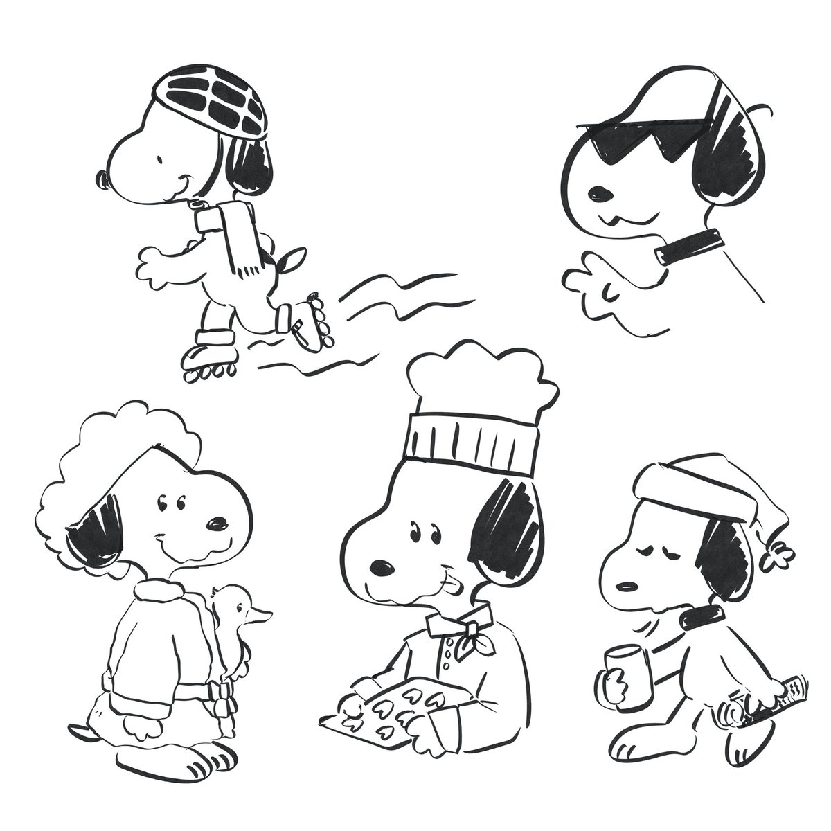 Snoopy ððððµð on x snoopy doodles httpstcogqkxmxna x