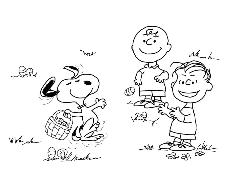 Charlie brown coloring pages
