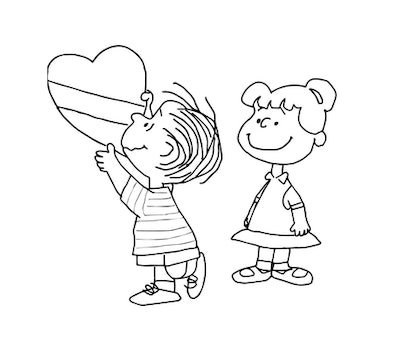 Free valentines day coloring pages you can print from home