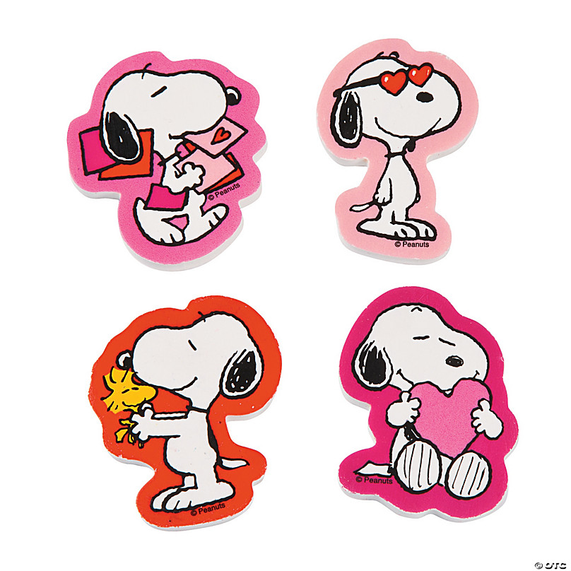 Snoopy valentines day peanuts valentines day oriental trading