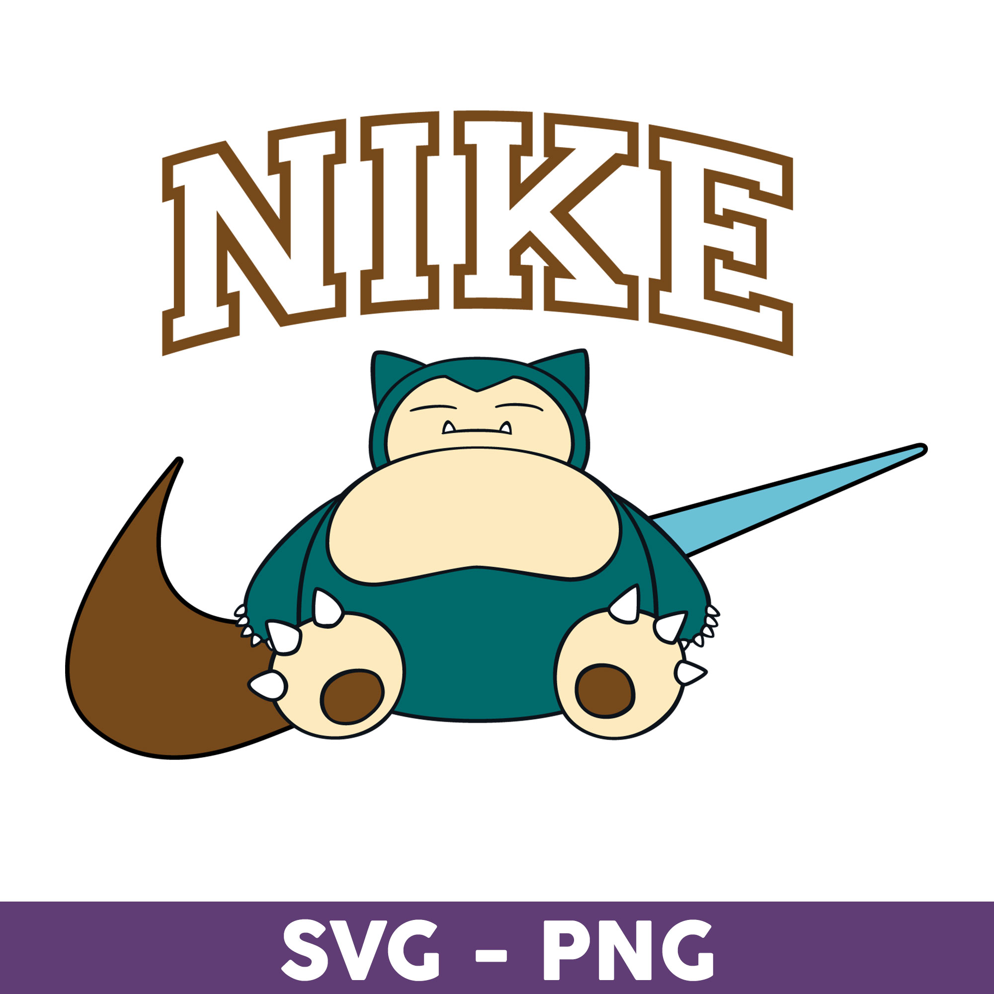Nike snorlax svg pokemon svg pokemon nike logo svg nike l
