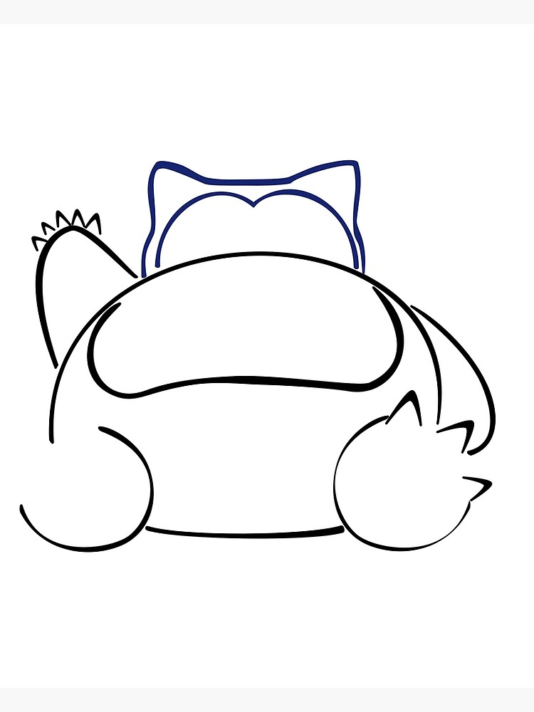 Snorlax greeting card for sale by wudo
