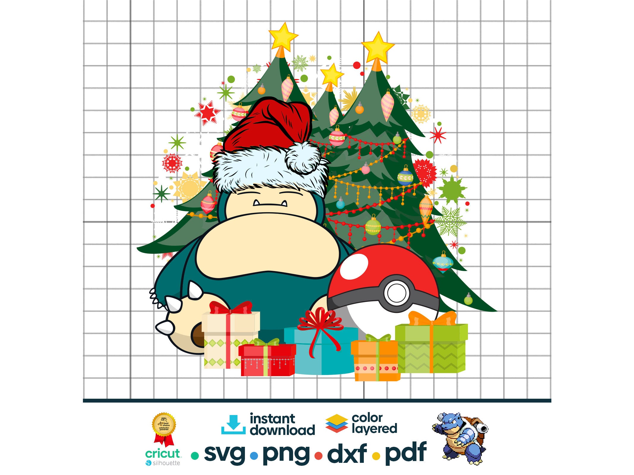 Snorlax dxf