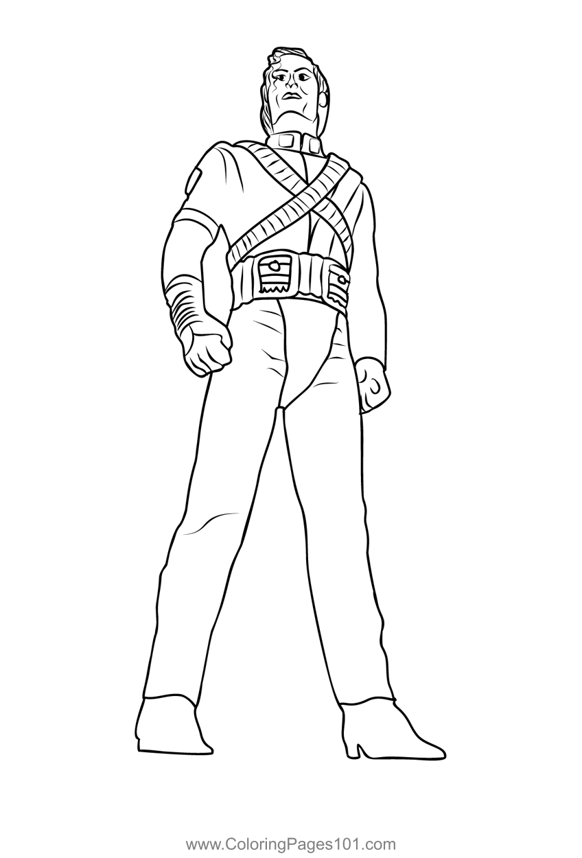 Michael jackson sculpture coloring page for kids