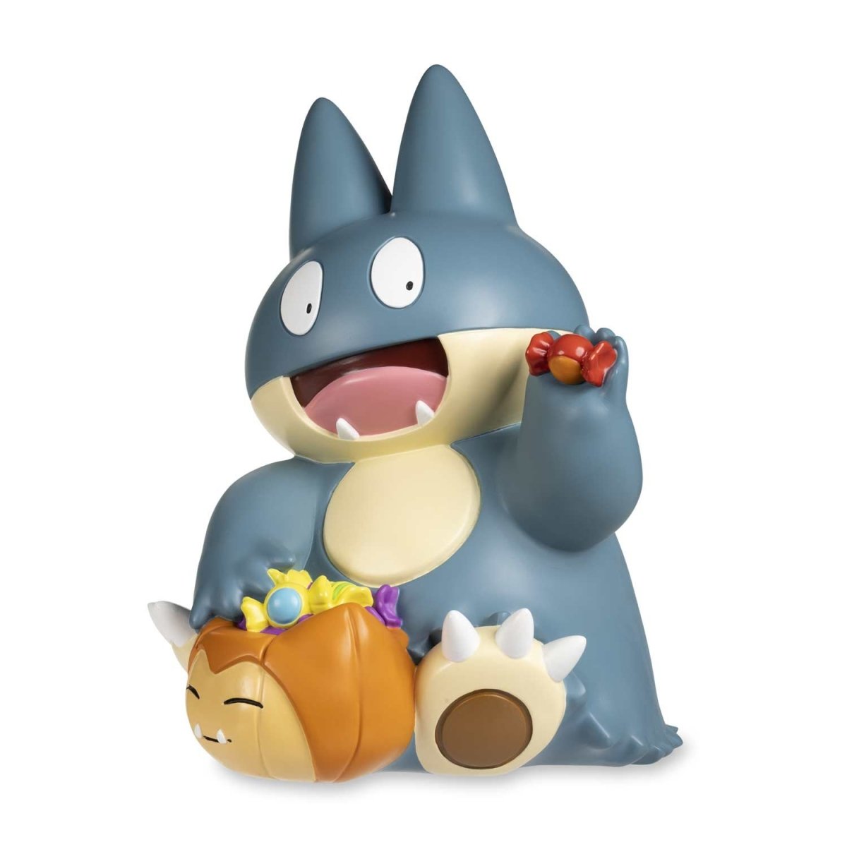 Munchlax halloween garden statue pokãmon center official site