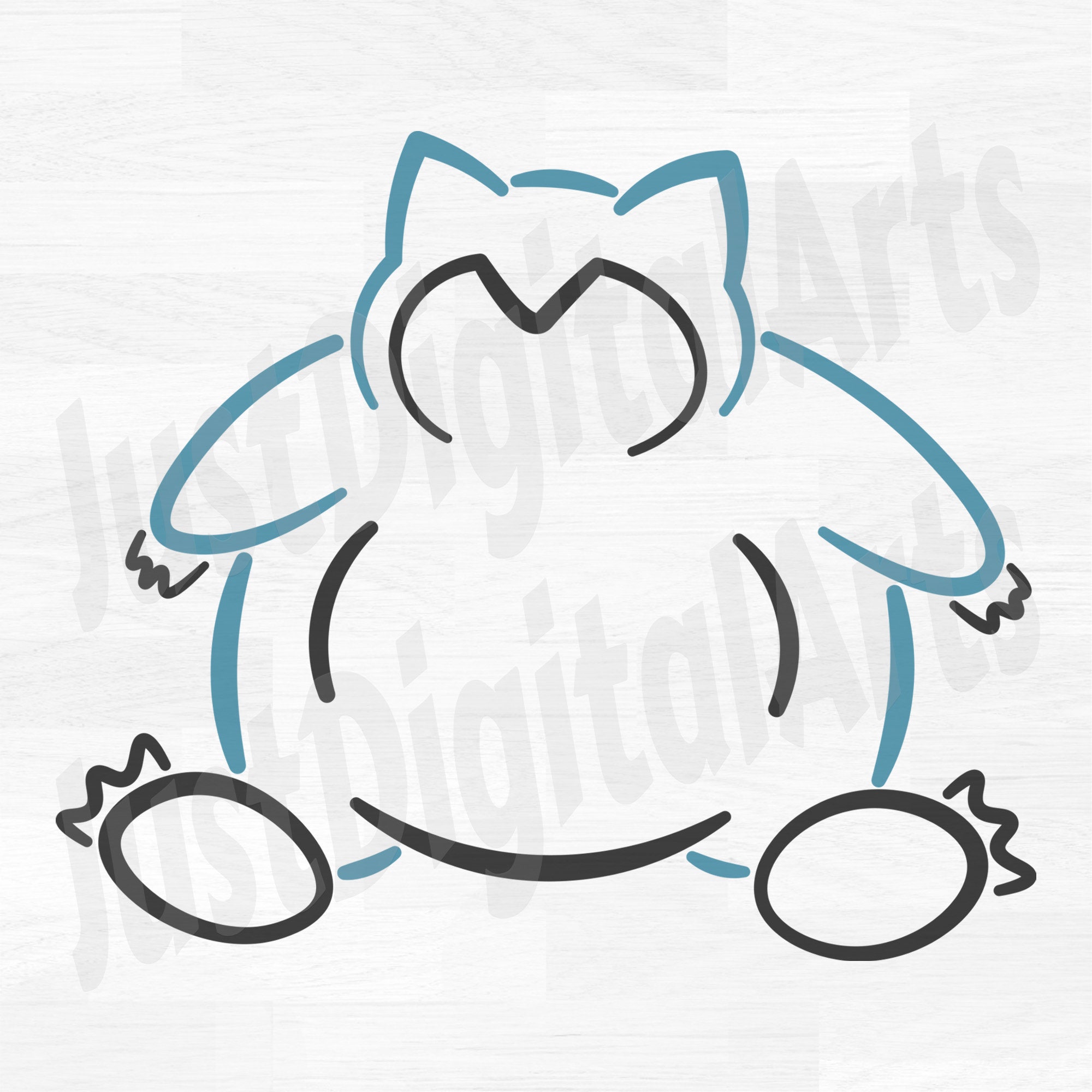 Snorlax svg png