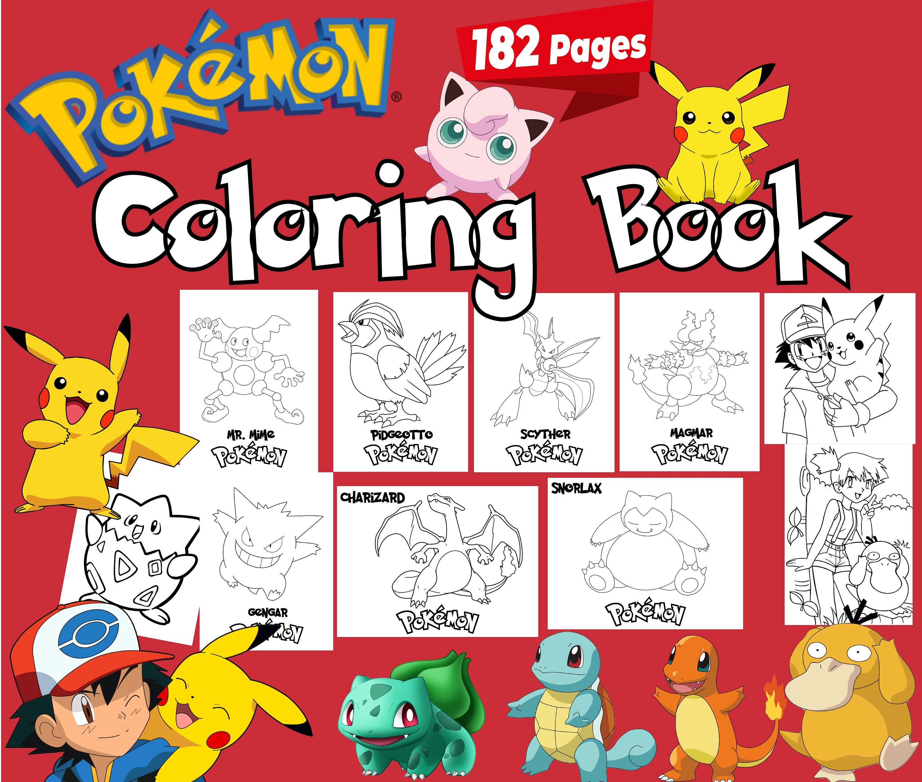Pikachu coloring