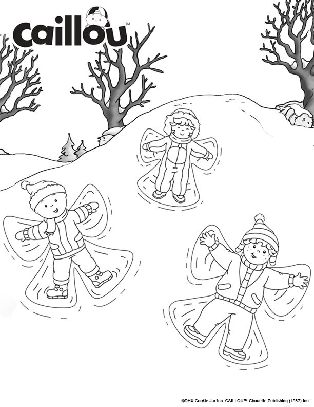 Pin by bymichella on a winter cartoon winter theme snow angels color