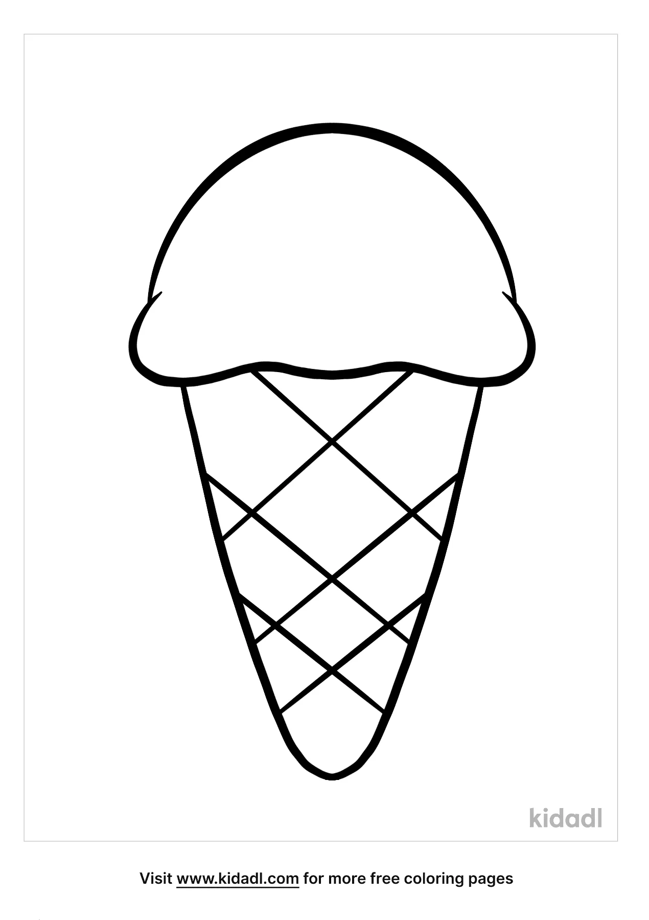 Free snow cone coloring page coloring page printables